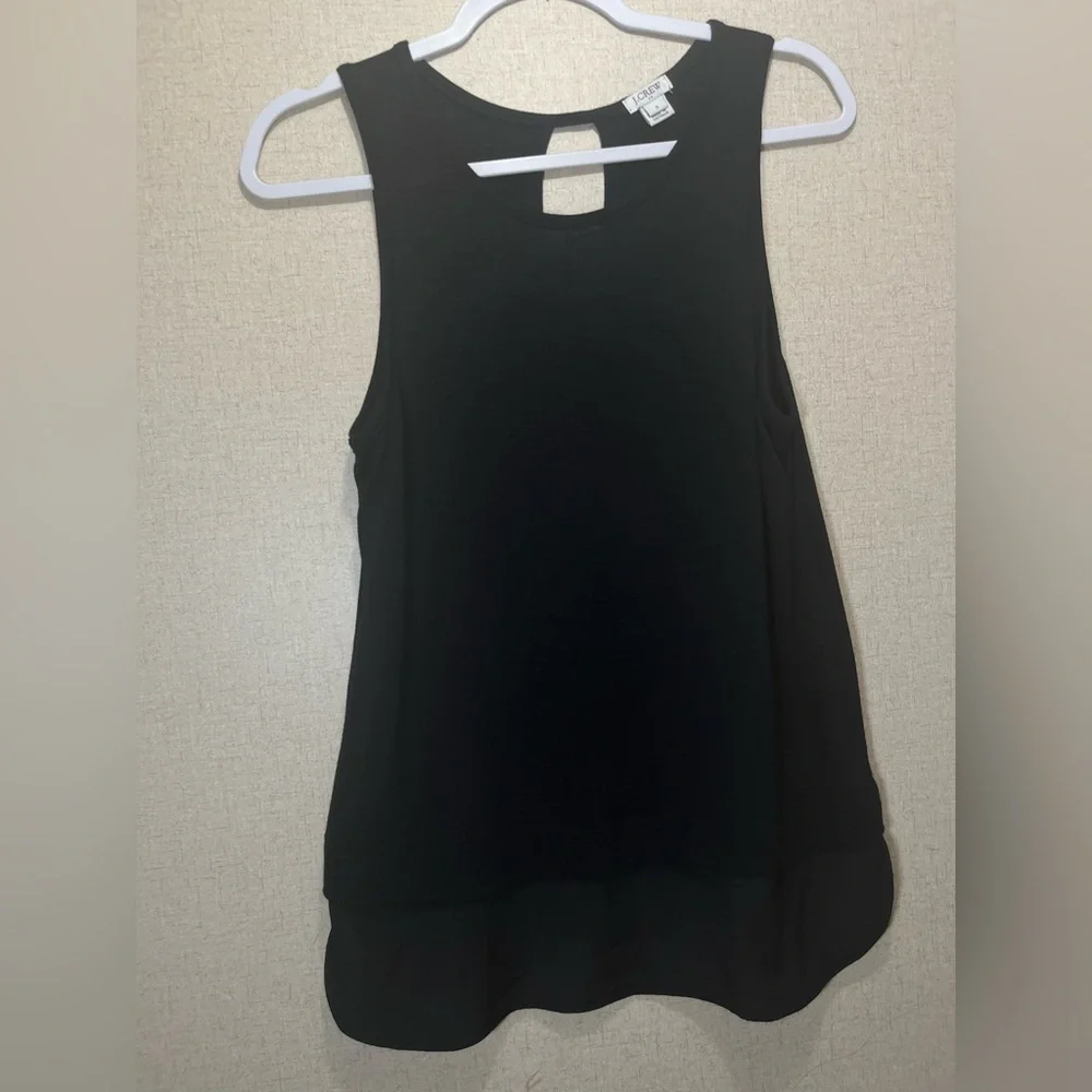 J.Crew Black Sleeveless Top